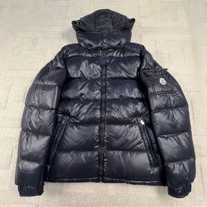 Moncler Navy Blue Puffer Jacket